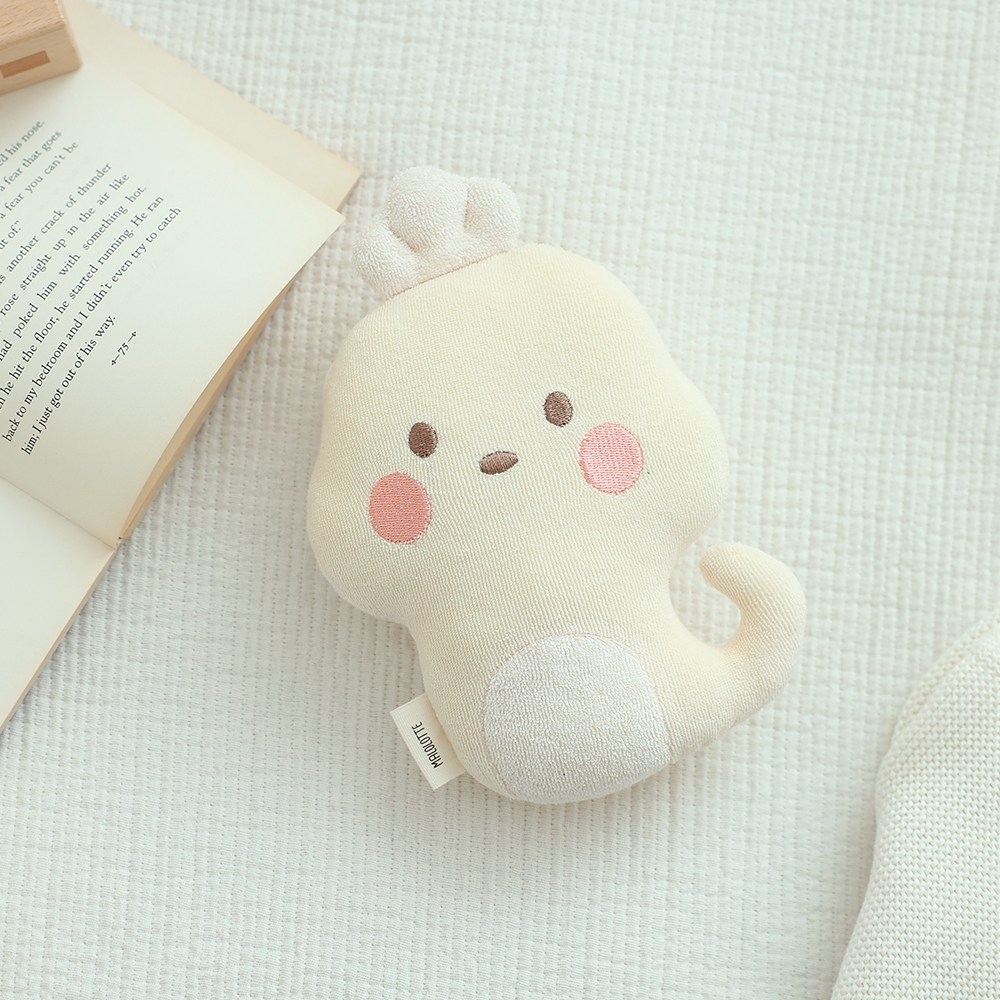 마롤로뜨 아기 애착인형 뱀뱀이 꼬물이 백일선물 출산선물 딸랑이 오가닉, 옐로우_꼬물이, 1개 18,900원