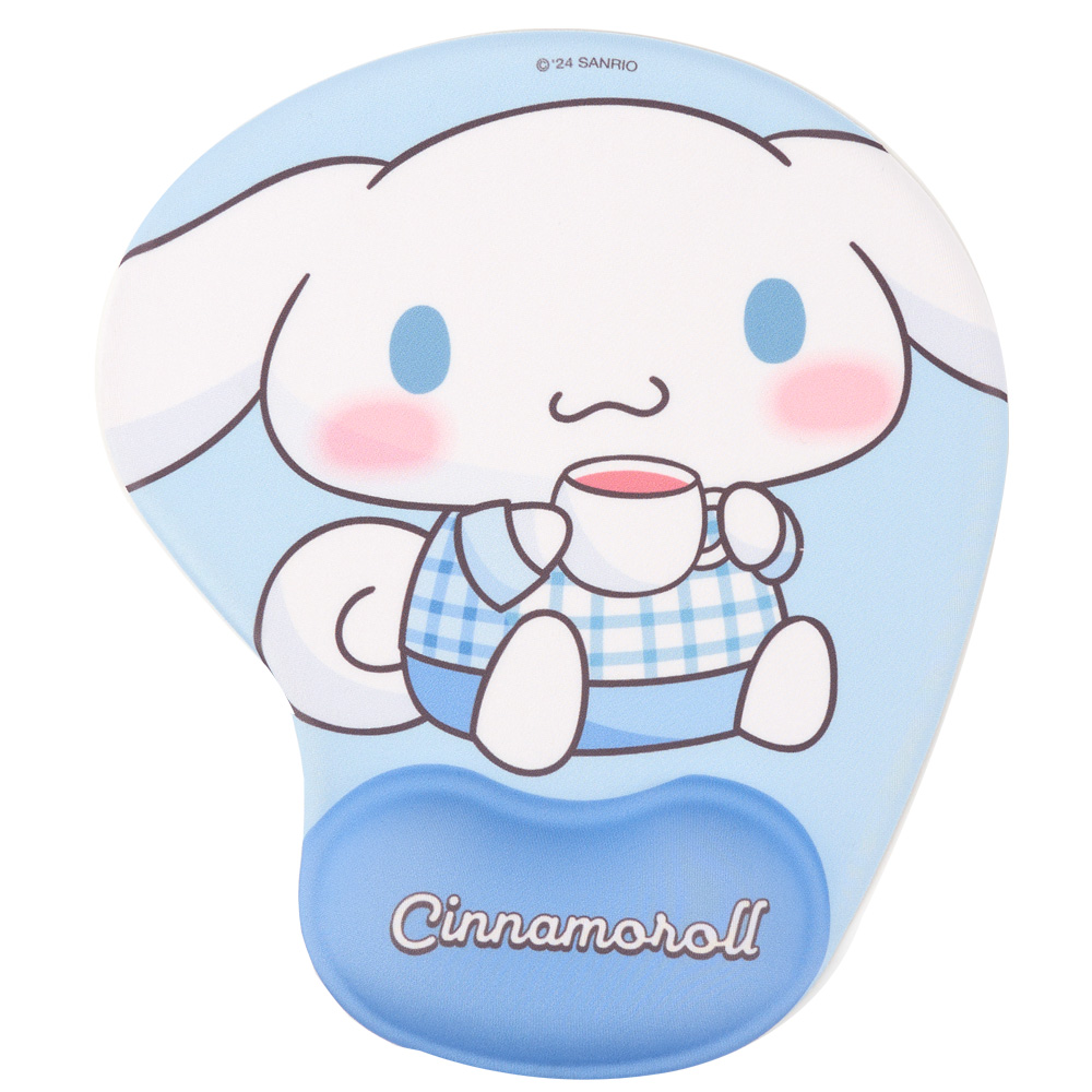 산리오 캐릭터즈 룸투어 시나모롤  손목 보호 마우스 패드 14,000원