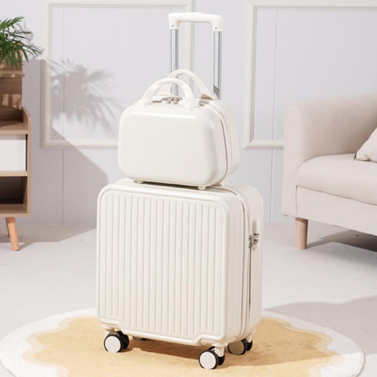 2단핸들 기내용 캐리어세트 레이디백 여행가방 메이크업 하드케이스 답례품 사은품 미니캐리어 파우치 66,310원