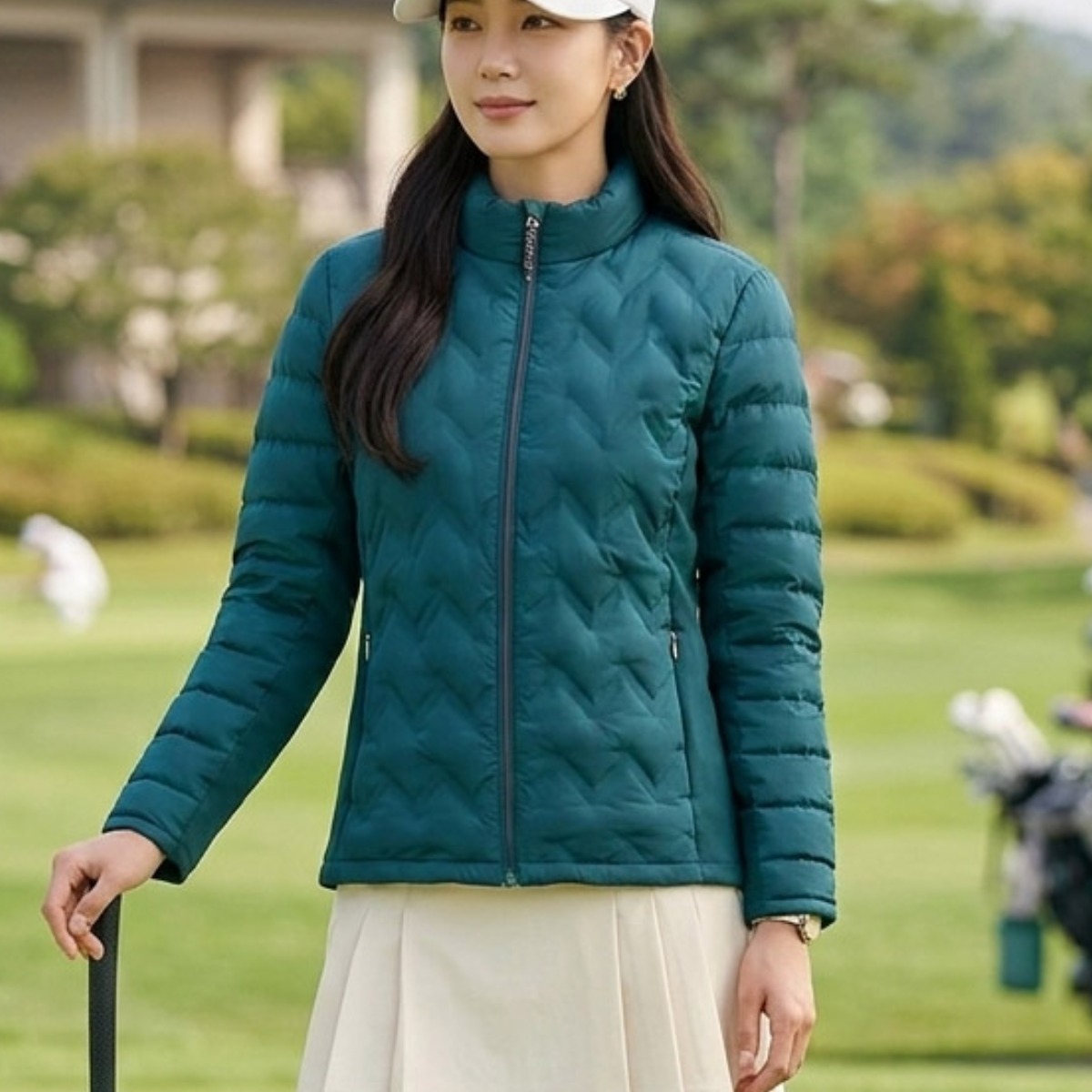 김영주스포츠 여성 무봉제 다운 경량 패딩점퍼 WJ218 69,900원