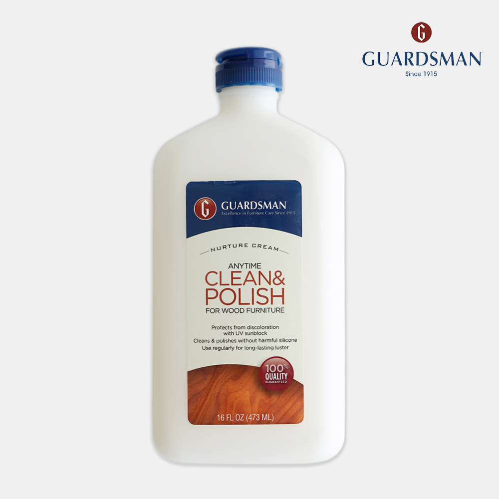 가드맨 세정 광택제 원목 가구 왁스 클린앤폴리쉬 473ml, 1개, 현재가 14,900원