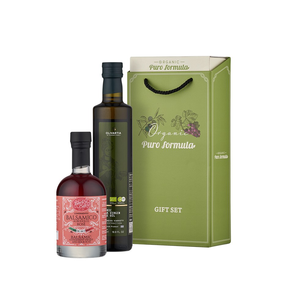 올리바티아 올리브오일 로베르토 발사믹식초 로제 선물세트, 1세트 42,600원