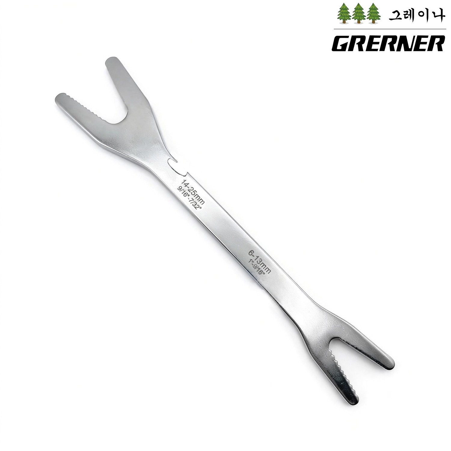 가성비 고강도 양구 오픈렌치 양구 스패너 6~25mm 슬림형 고탄소강 수공구, 1개 10,990원