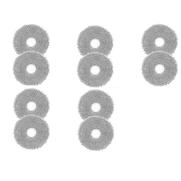 호환 샤오미 로보락 Qrevo S MaxV Pro Plus 걸레 물걸레 교체용 소모품, 10개, Qrevo S 걸레 12,900원