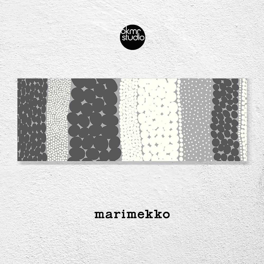 마리메꼬 그레이 주르모 멀티도트 추상화 대형 패브릭액자 391,450원