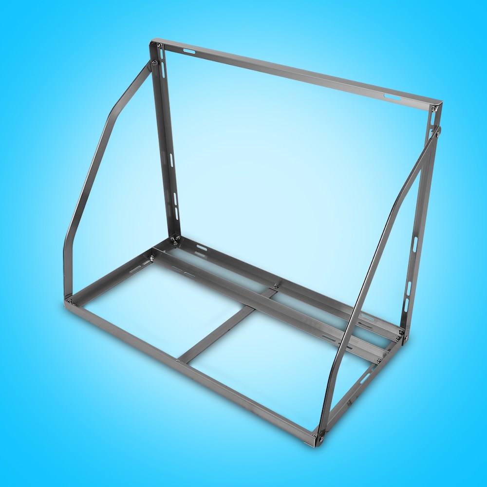 라운드) 에어컨 실외기 거치대 설치대 앵글 다리 (밴드세트포함) 59,000원