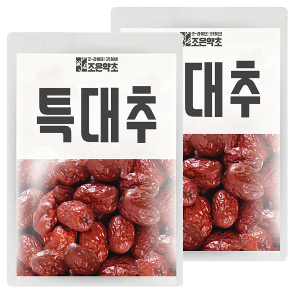 조은약초 특대추, 600g, 2개 27,800원