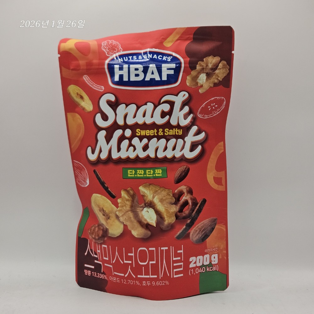 HBAF 스낵 믹스넛 오리지널 19,090원