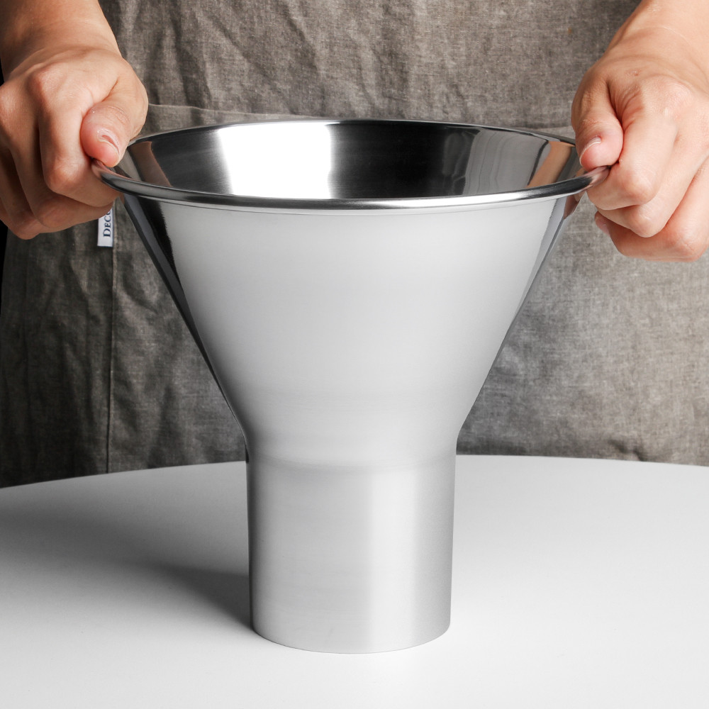 스텐 깔때기 입구넓은 와이드 업소용 김장 젓갈 깔대기, 1개 36,300원