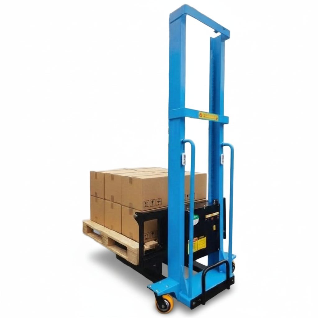 코리아모토텍 전기 지게차 소형 1톤 입식 전동 스태커, 1000KG 1,239,800원