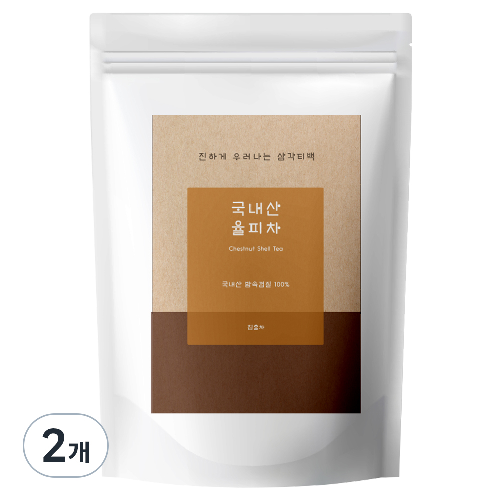 유리아 국내산 율피차, 2개, 100개입, 1.2g 33,800원