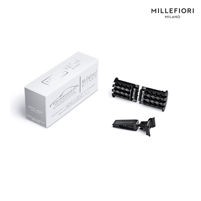 밀레피오리 향기좋은 고급 차량방향제 송풍구형 리필 화이트머스크, 1개, 리필용 화이트머스크 10,900원