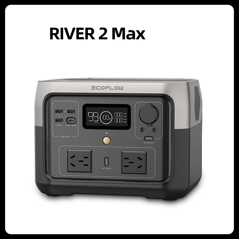 에코플로우 파워뱅크 리버2 Max 캠핑 낚시 차박 고속충전 인산철 배터리 512Wh 399,000원