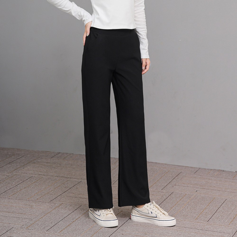 에이플심플 겨울 기모바지 블랙 12,800원