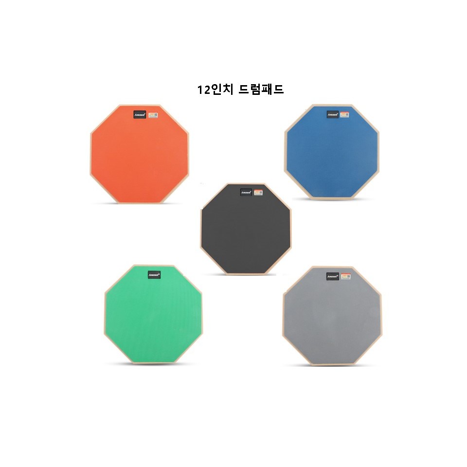 리퍼비시 12인치 연습용 드럼패드, 메쉬 드럼패드, 리얼 드럼패드 7,900원