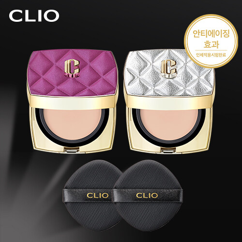 클리오 뉴 마그넷팩트 레더에디션 본품2개 + 블랙 퍼프2개 49,900원
