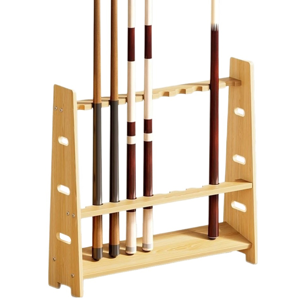 헬로우디 10홀 당구큐대 거치대, 원목, 1개 43,050원