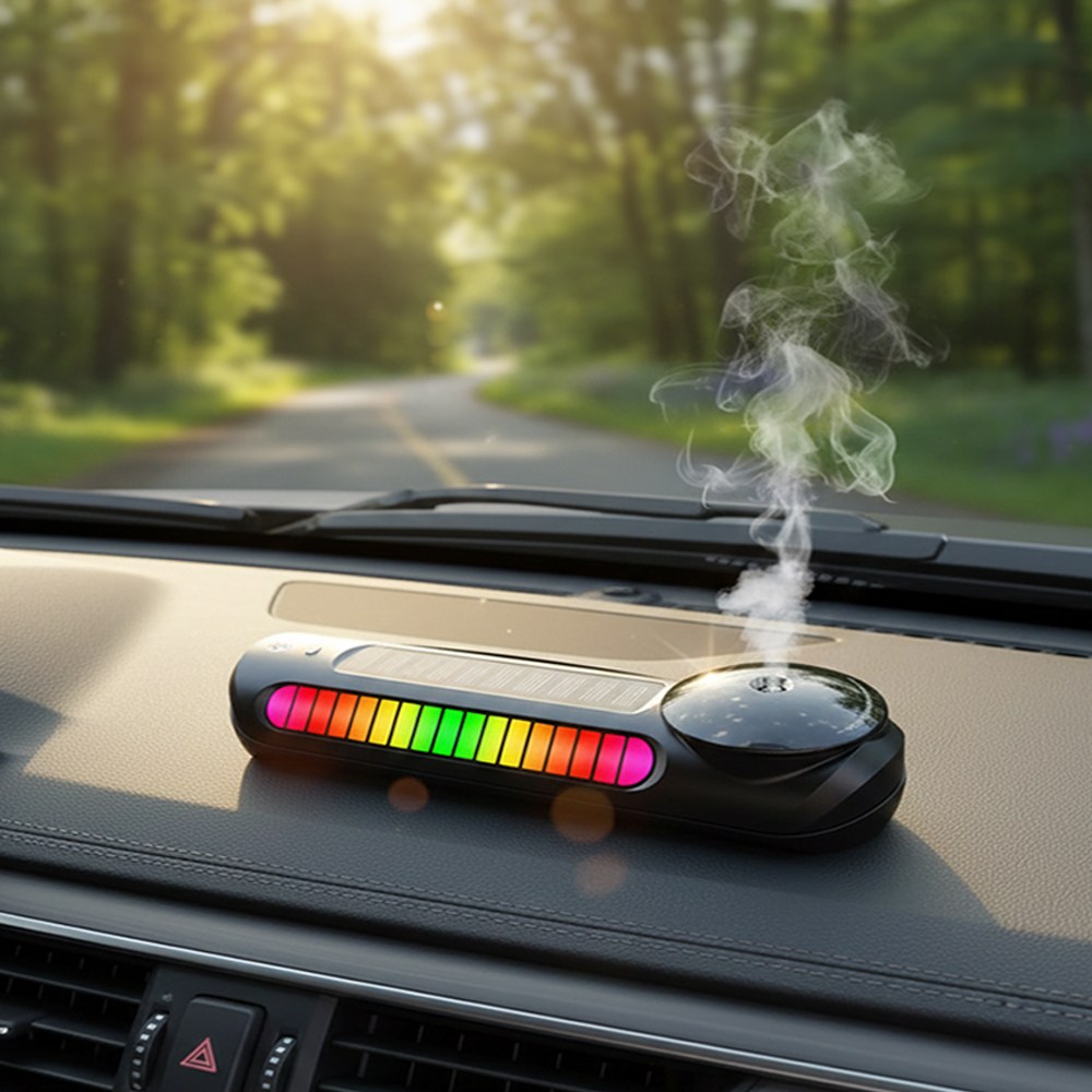 HK sell 에어뮤즈 차량용 번호판 무드등 태양광 자동 디퓨저 TR13 38,500원