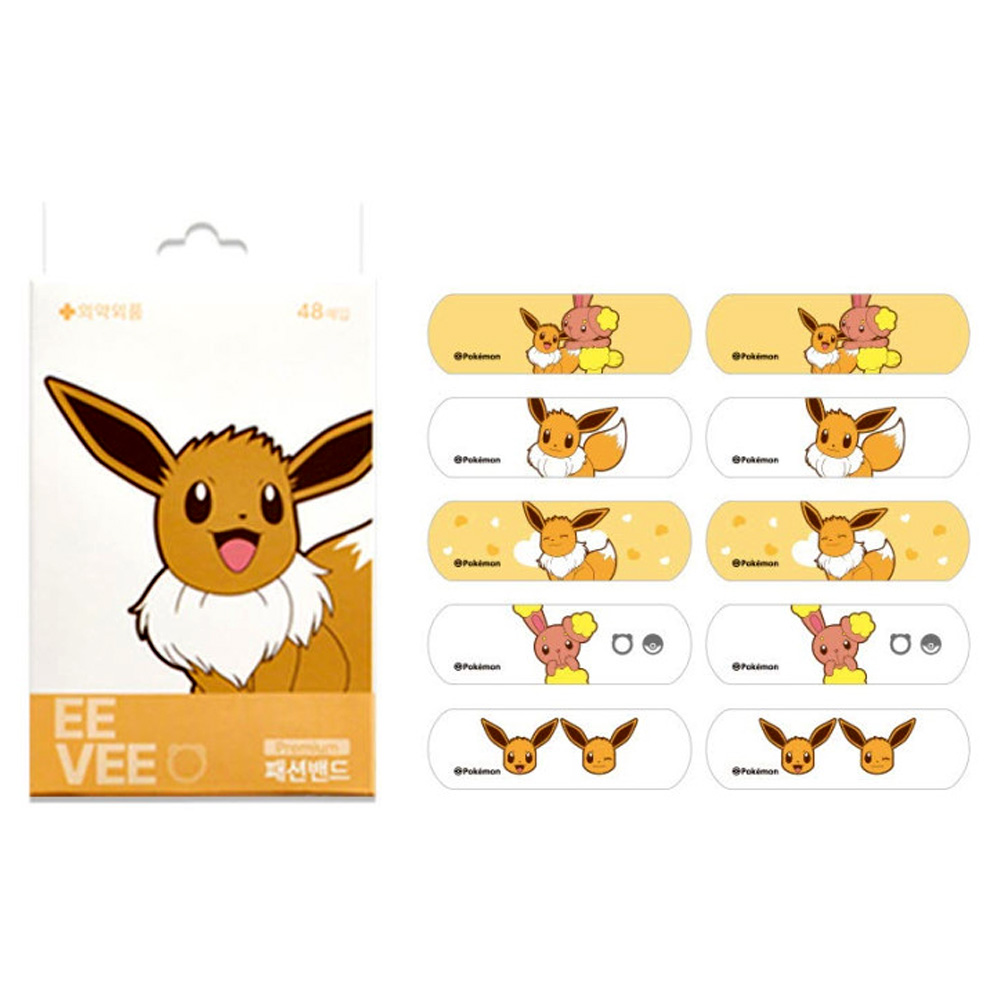 포켓몬 어린이 캐릭터 일회용 밴드 48매 (표준형) /상처보호 밴드 일회용 키즈밴드 2,800원