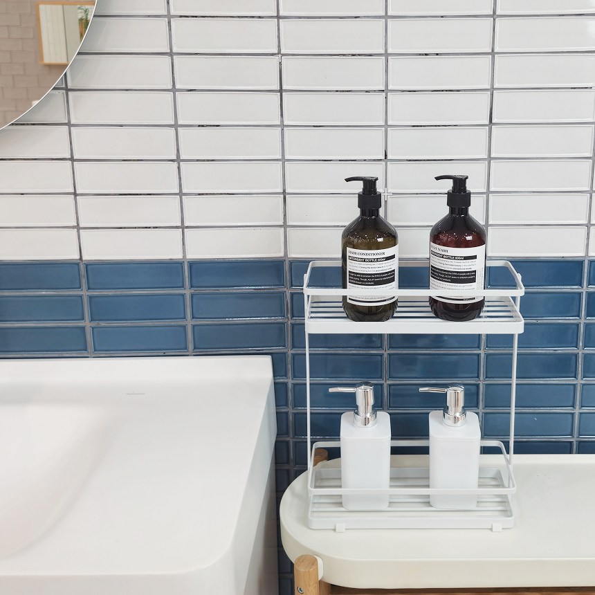 일상드로우 미니 화장실 욕실 선반, 1개, 화이트 22,820원