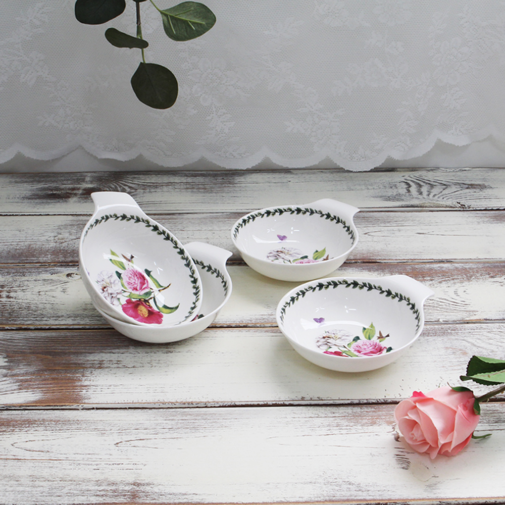 로얄에식스 대장미 본차이나 앞접시 4p 29,000원