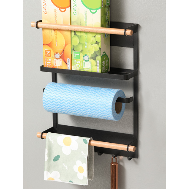 레디박스 자석형 수납선반 키친타올 걸이, 블랙 17,900원