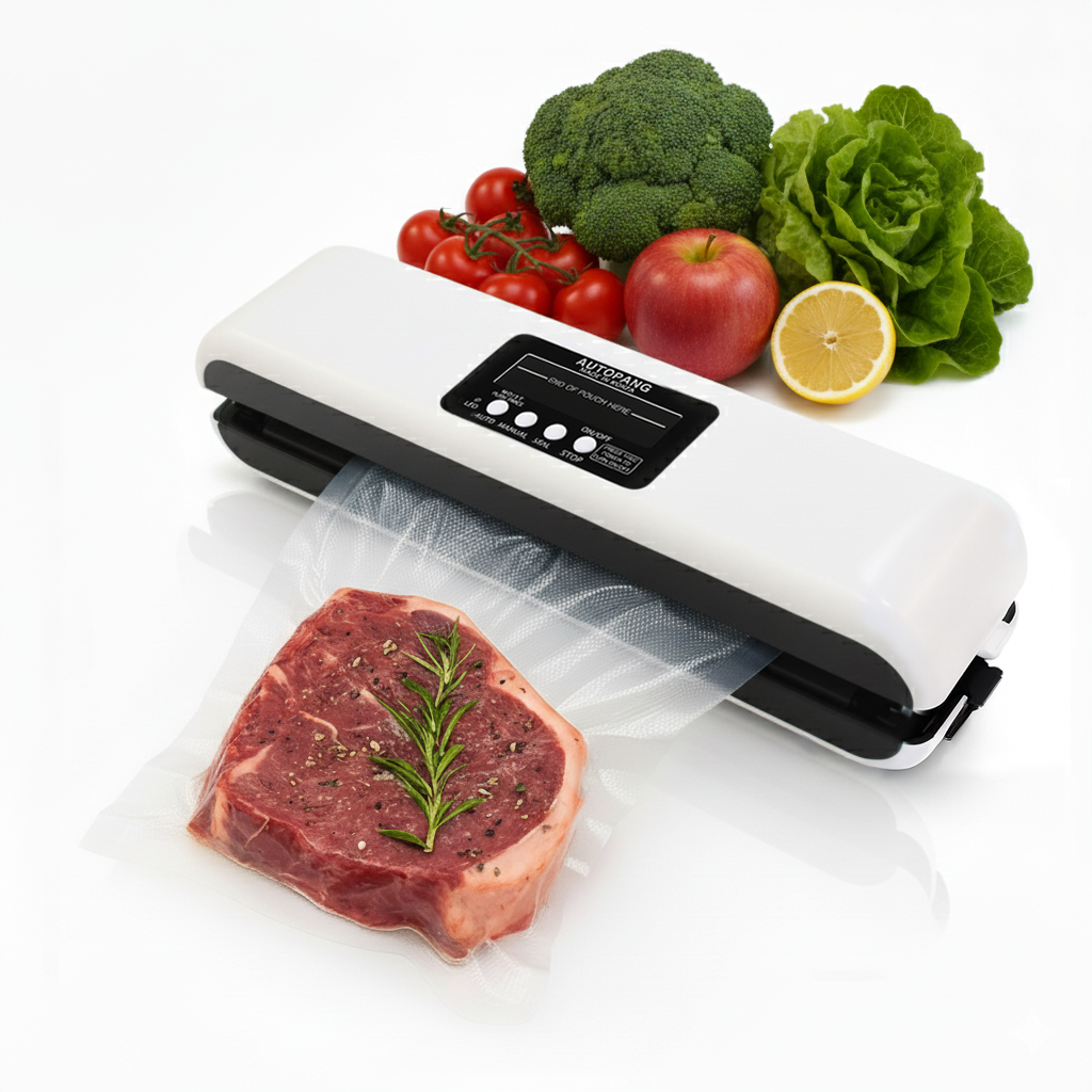 국산 무선 진공포장기 오토팡 AUTOPANG 전자동 가정용 고기 밀봉기 중형 진공봉투 40장 포함 129,000원