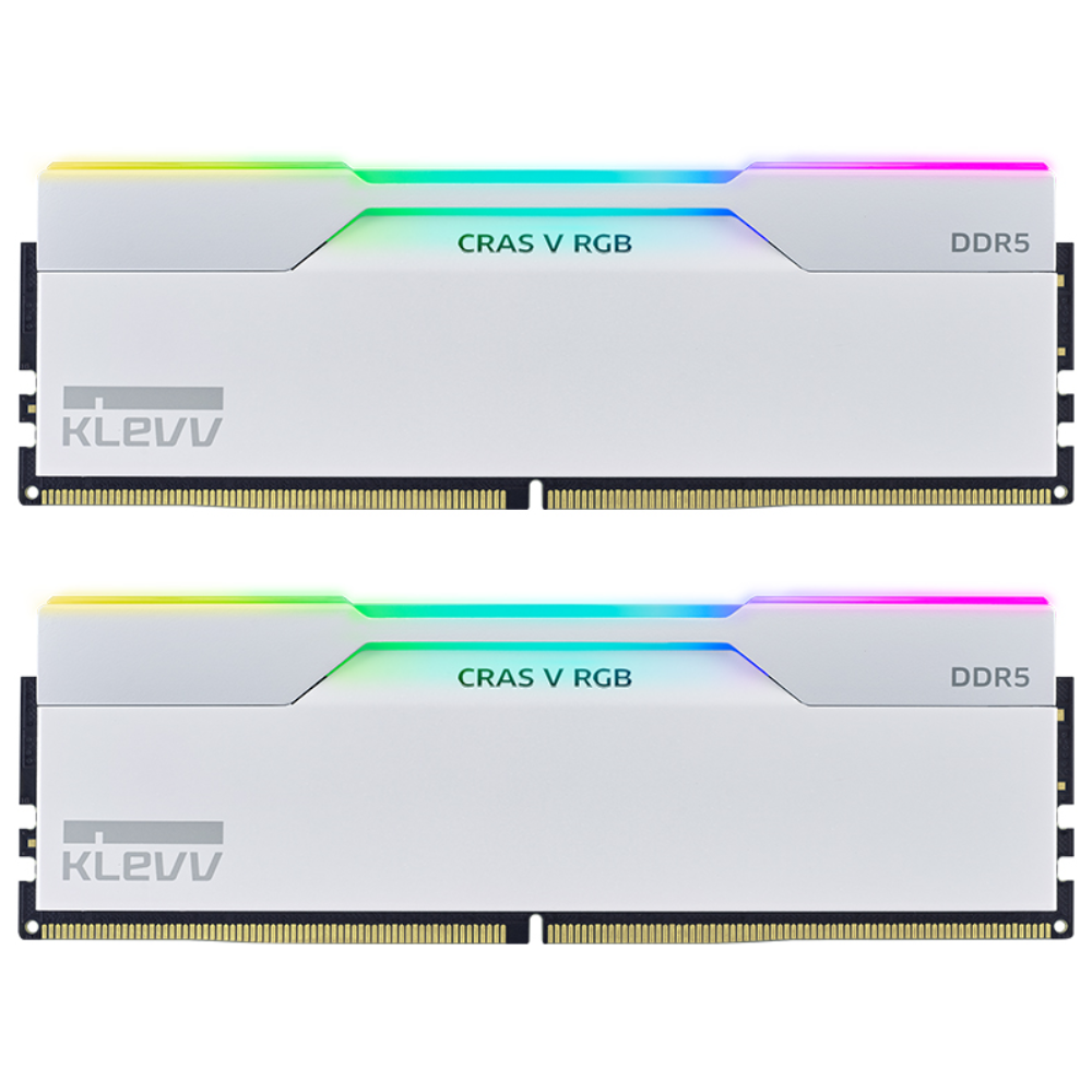 ESSENCORE KLEVV DDR5-6000 CL30 CRAS V RGB 화이트 패키지 서린 (64GB(32Gx2)) 1,552,500원