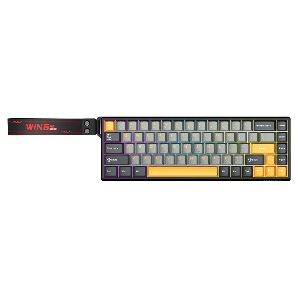 AULA Win60HE Max 래피드 트리거 8K 게이밍 유선 텐키리스 키보드 95,200원