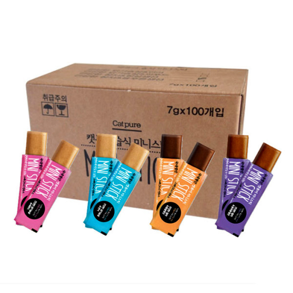 캣퓨어 미니스틱, (감사이벤트 5+1), 100개, 7g, 콤보 27,800원
