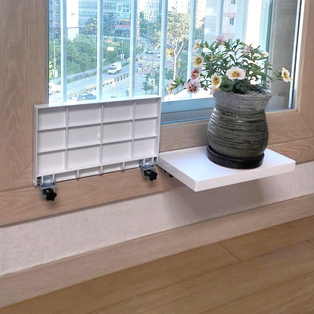 생활공감 멀티창틀선반/베란다 화분 다용도 브라켓 수납 9,500원