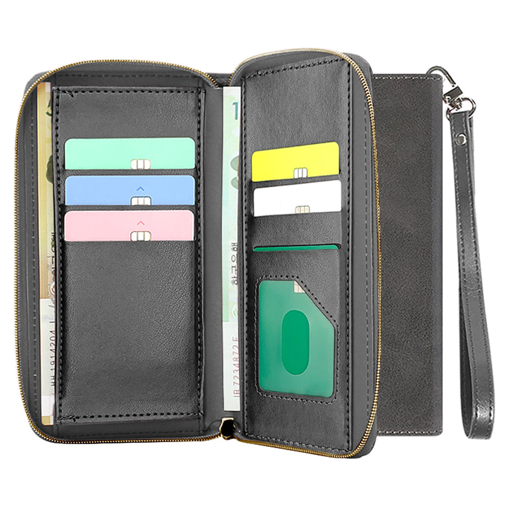 아이엔픽 주로드 지퍼 가죽 지갑 스트랩 다이어리 휴대폰 케이스 29,900원