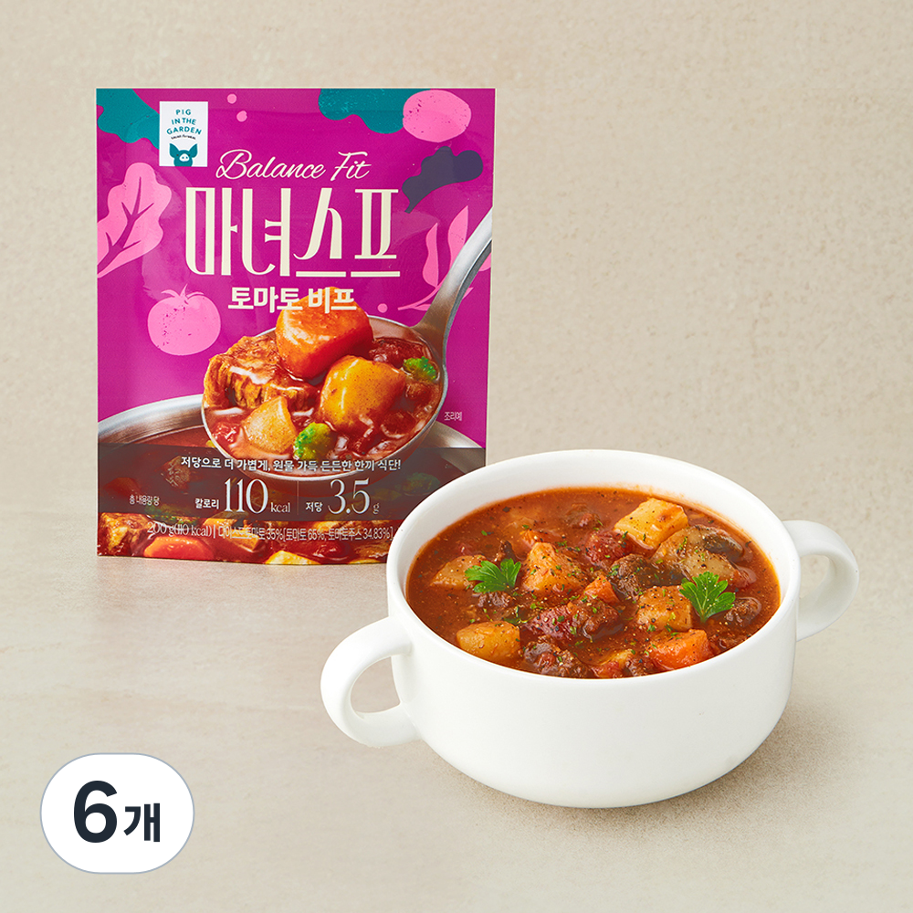 [로켓프레시] 피그인더가든 밸런스핏 마녀스프 토마토비프 22,420원