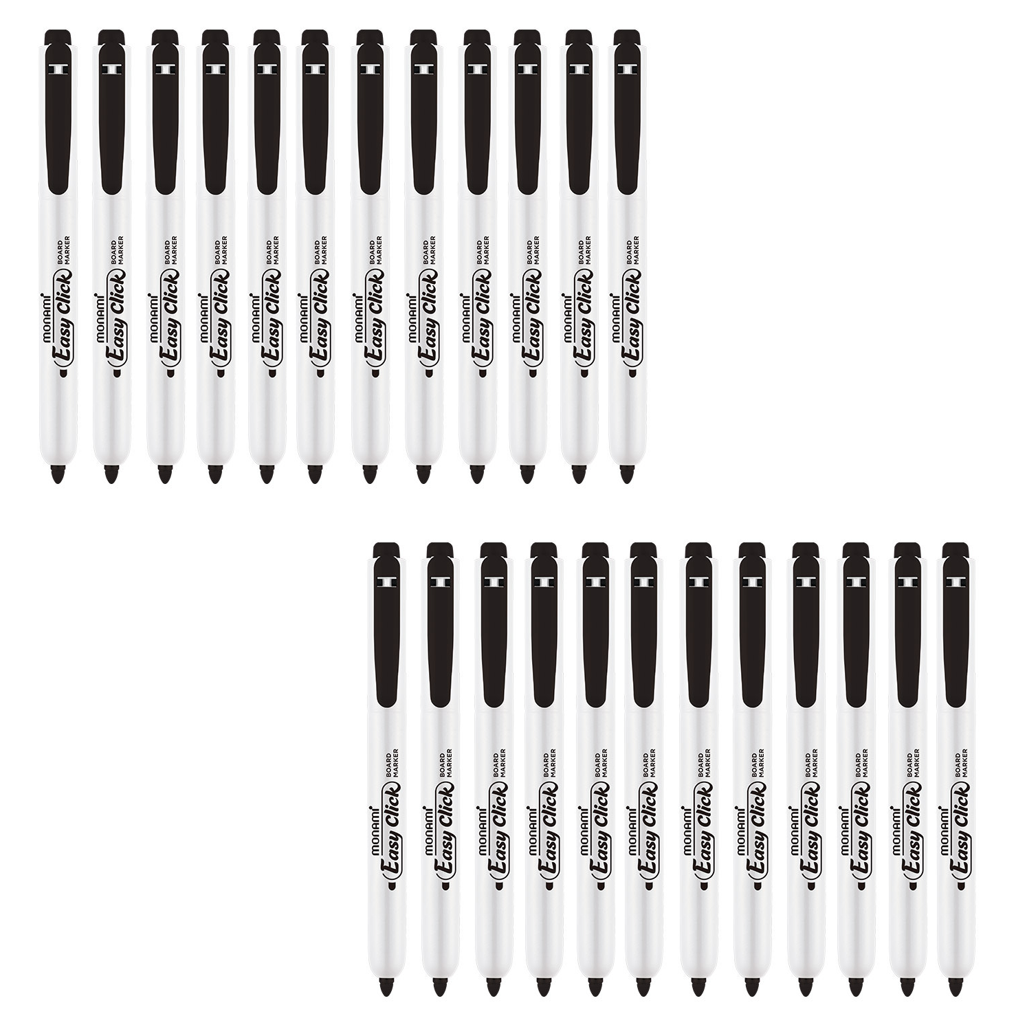 모나미 이지클릭 보드마카 검정(24자루) 23,800원