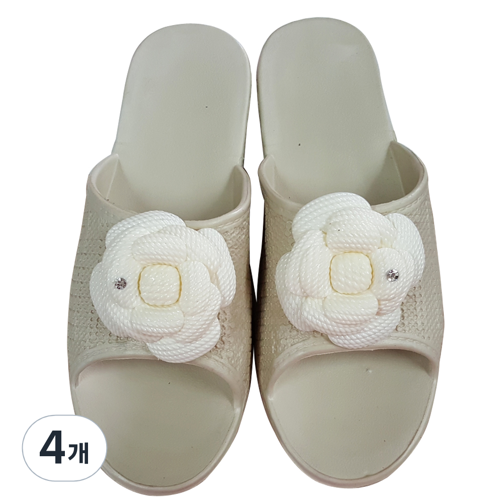 E.V.A아르누보거실화 트임, 아이보리, 4개 28,040원