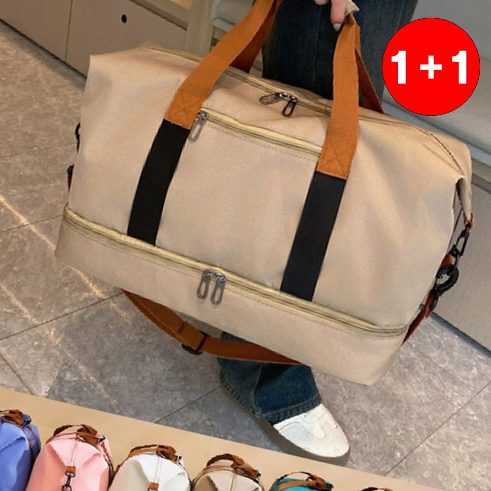 여행용 보스턴백 대용량 운동 가방 신발 수납 캐리어 결합 백팩(1+1상품으로 주문수량의 2배수량 배송) 39,050원