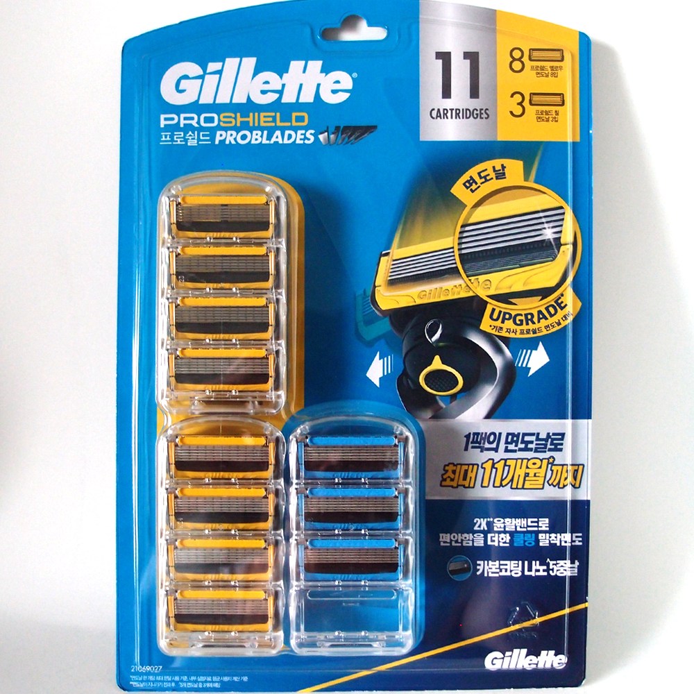 질레트 프로쉴드 프로 블레이드면도날 11입 세트 -독일산 55,000원