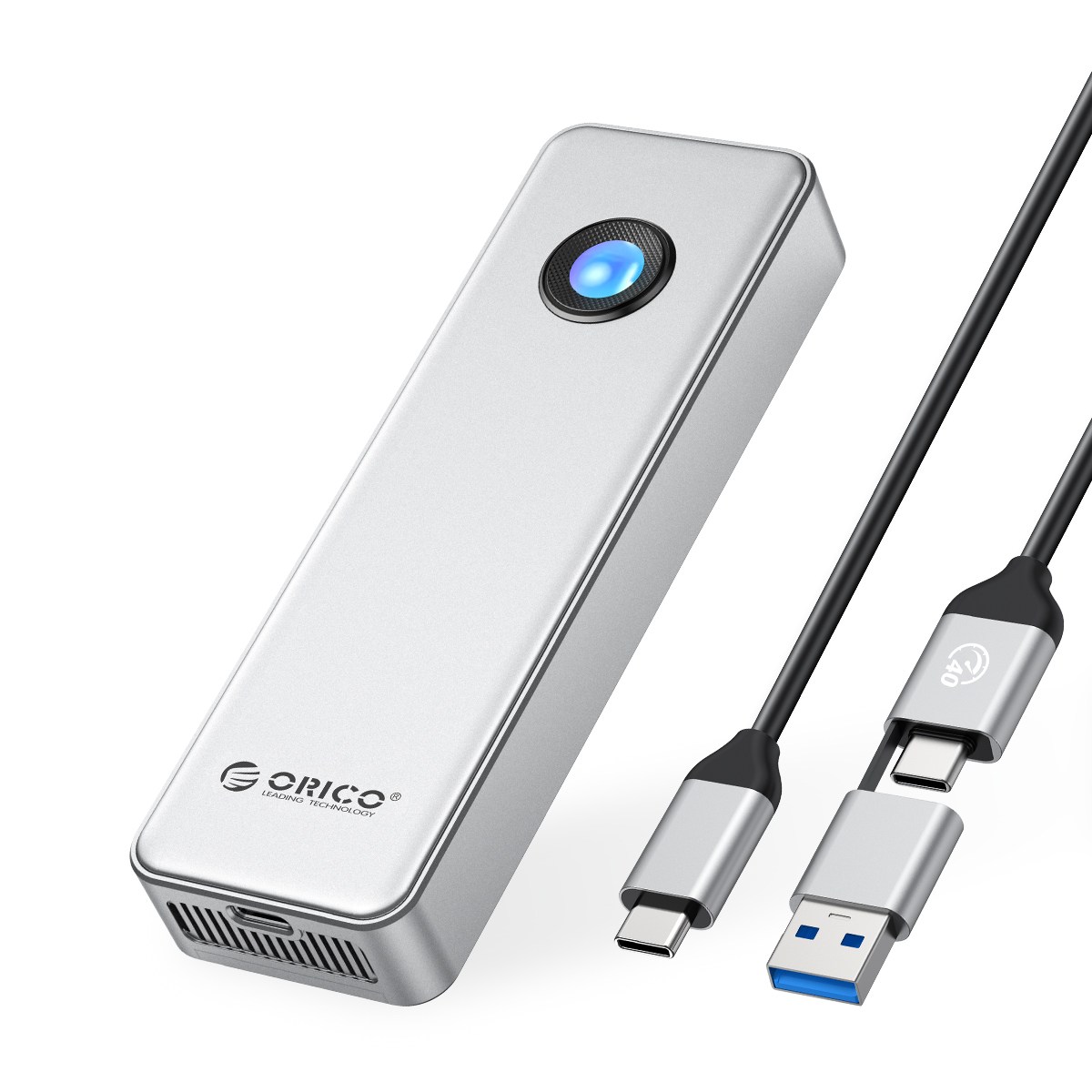 오리코 썬더볼트 4/3 호환 40Gbps M.2 NVMe 외장 SSD 케이스 OUM2-U4, OUM2-U4, 1개 105,800원