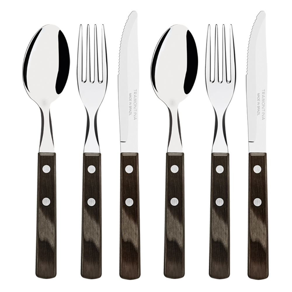 트라몬티나 폴리우드 디저트 커트러리세트 16,220원