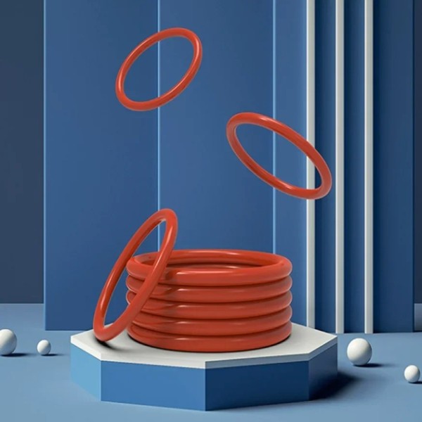 ETBEVCW 2.4mm WD 철 빨간색 실리콘 O-링 씰 방수 링 7/8/9/10/11/12/13/14/15/16/17/18/19/20/21/22/23/24 30,100원