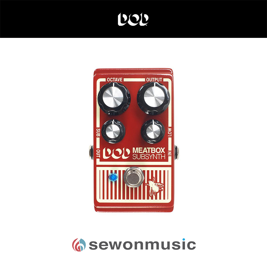 디오디 Meatbox 이펙터 옥타브 신스 기타 베이스, 1개 239,000원