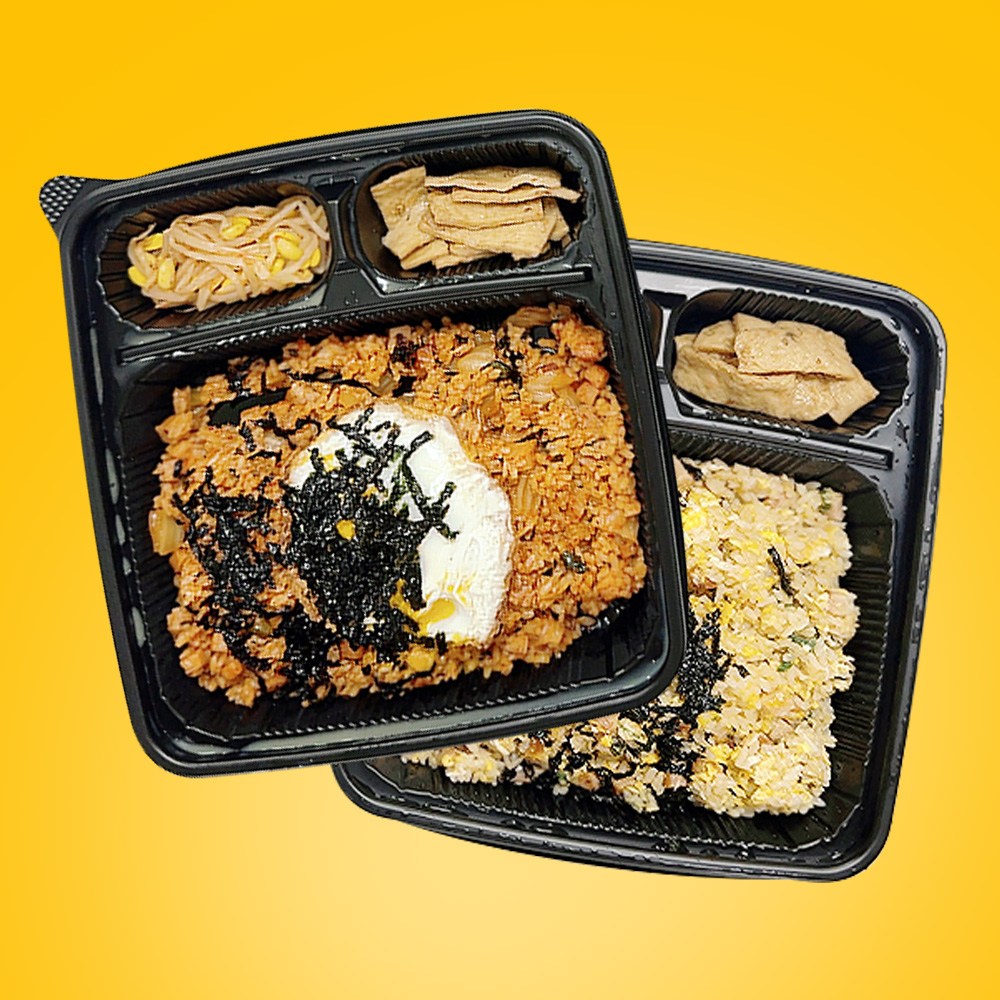 일회용 3칸 덮밥용기 도시락 샐러드, 1개, 25세트 19,900원