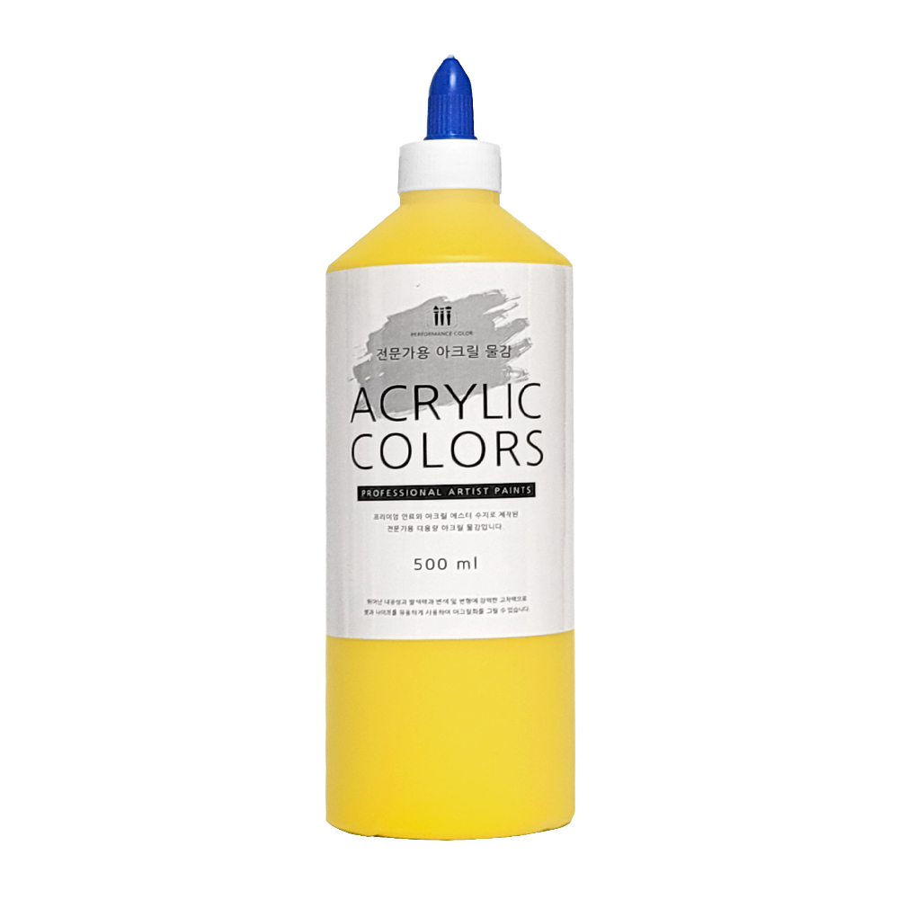 아크릴물감 500ml 옐로우 4,300원