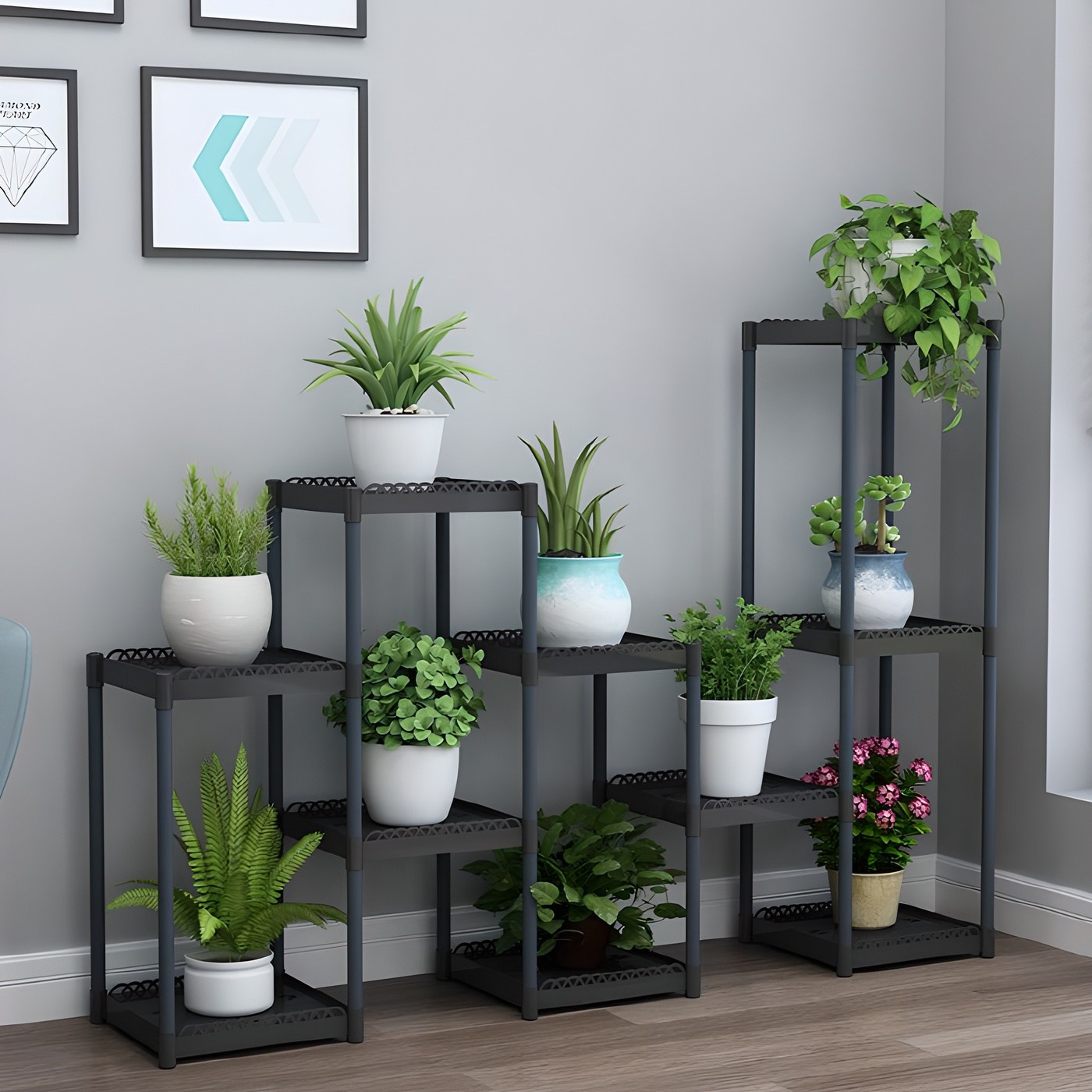 리리론스 발코니 베란다 화분정리대 거실 인테리어 화분 진열대 32,010원