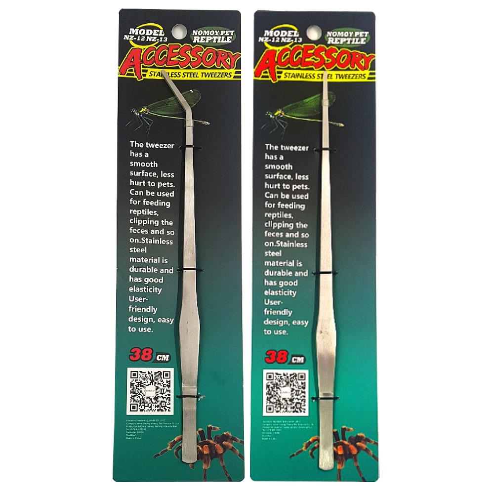 노모이펫 스테인레스 소동물 피딩 핀셋 직선형 + 곡선형 세트 NZ1213, 1세트 8,200원