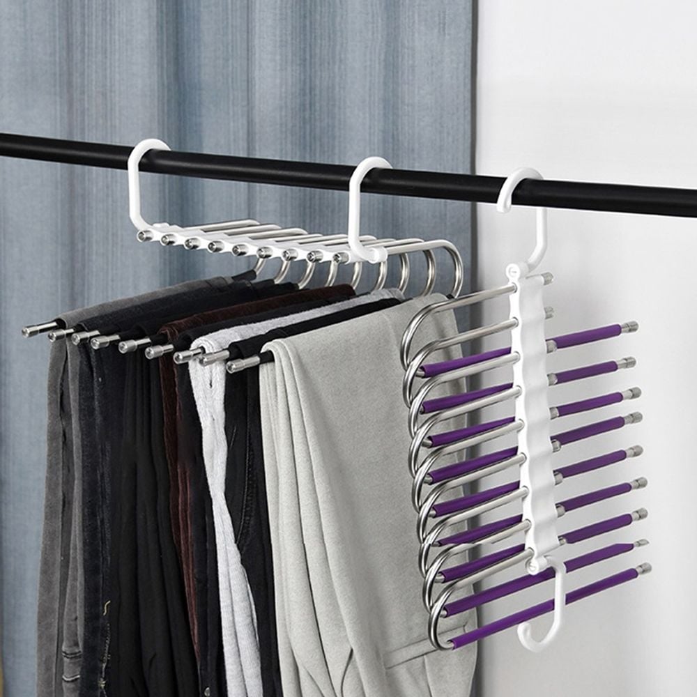 하의 스텐 논슬립 구김없는 5단 9단 바지걸이 10,510원