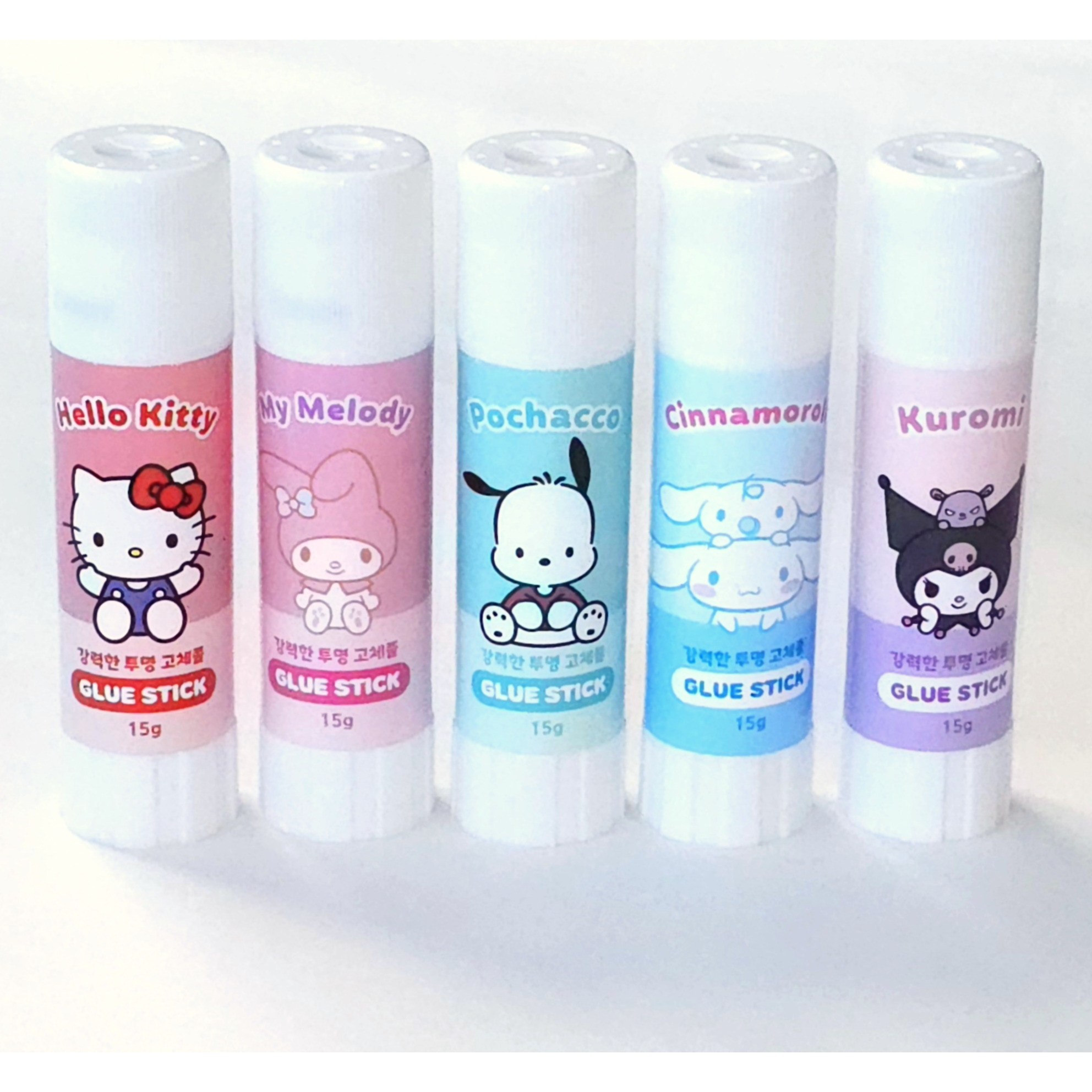 산리오 투명 고체풀 세트 7,600원