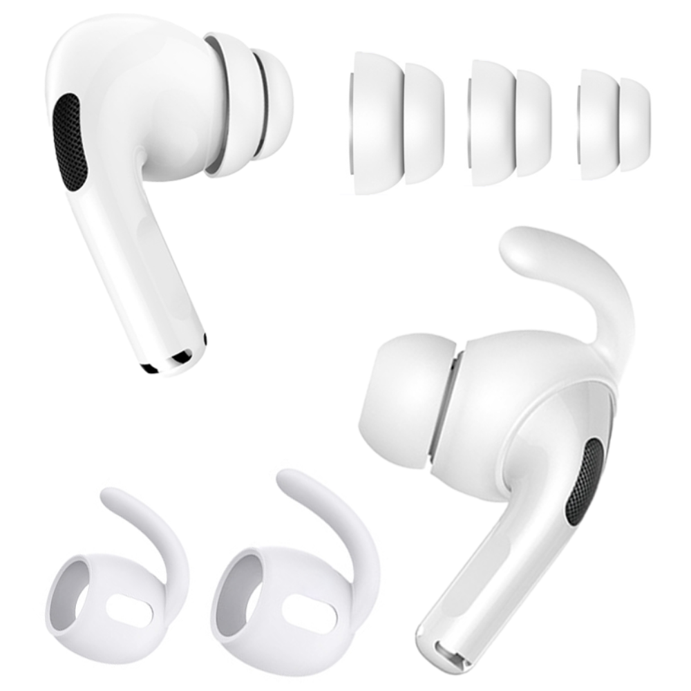 아이너프 에어팟프로 핏앤락 - 러닝 스포츠 이어폰 귀빠짐 문제 완전 해결 하루종일 끼고 있어도 편하고 절대 귓구멍에서 빠지지 않는 이어팁 이어후크 청소키트 3종 풀세트 구성 14,900원