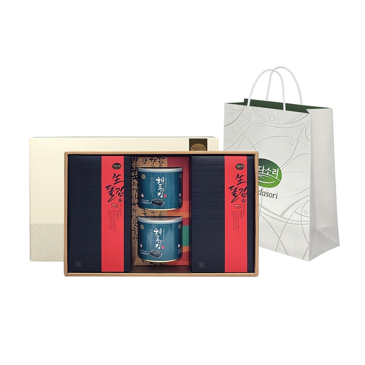 [설선물세트] 바다소리 해품은김 혼합 6호 선물세트 403,200원