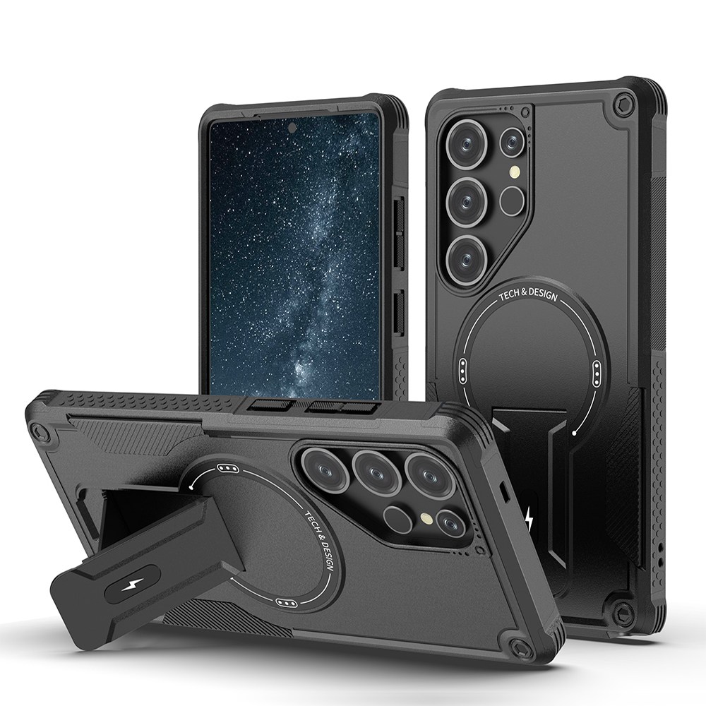 삼성 S24/S25/S26 플러스/울트라 및 아이폰17프로맥스 마그네틱 스탠드형 충격방지 매트 케이스 4각 에어백 MagSafe 방유 방지문 전체보호 하드케이스무광 지문방지남녀공용 17,800원